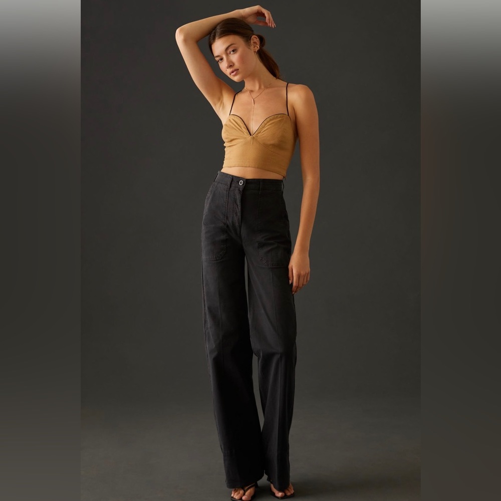 NWOT Maeve utility pants by Anthropologie